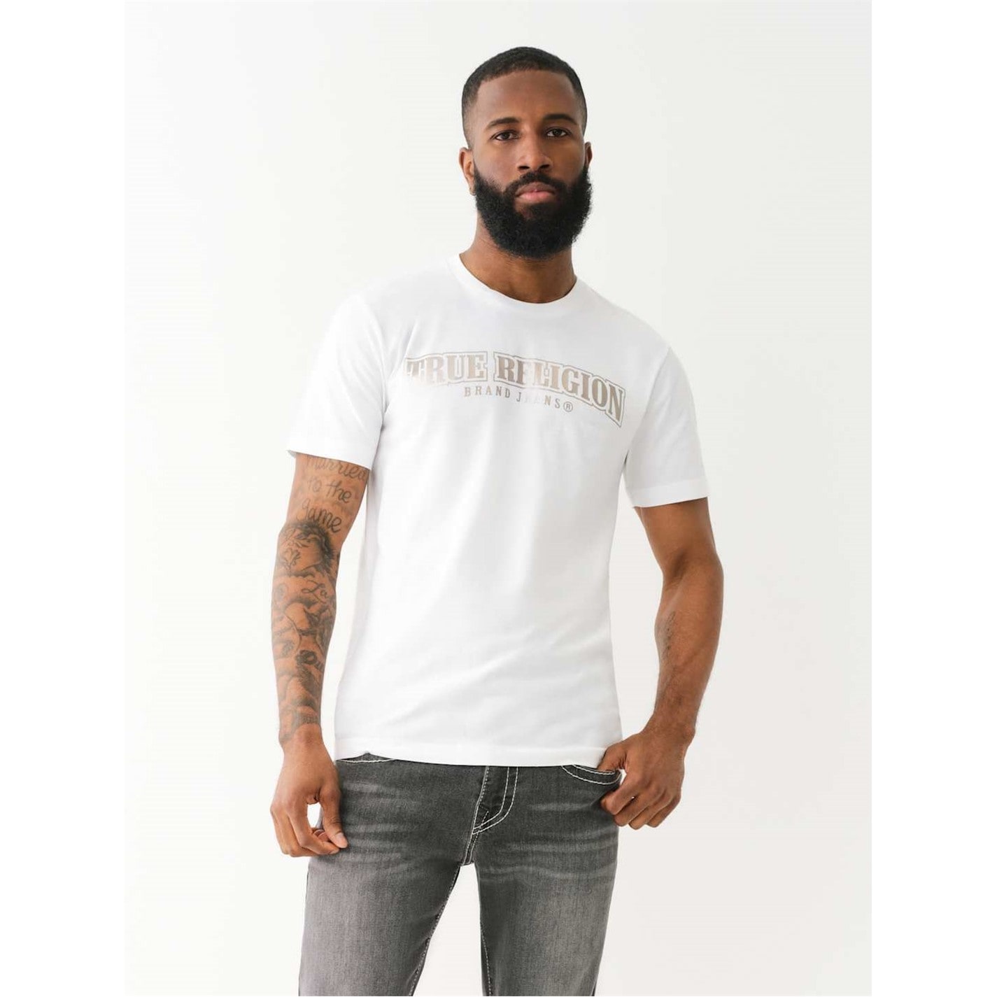 True Religion Tr Foil Crew T Sn99