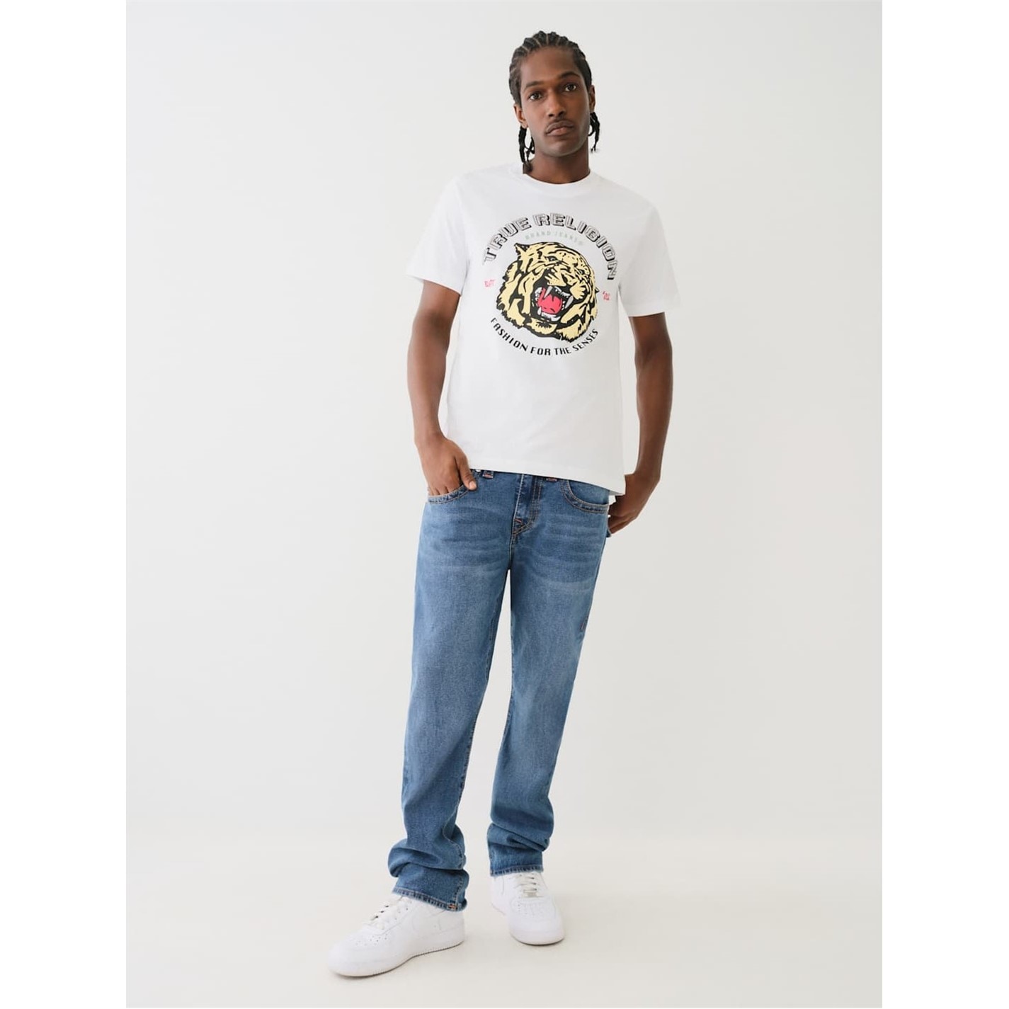 True Religion Tr Tiger Face T Sn99