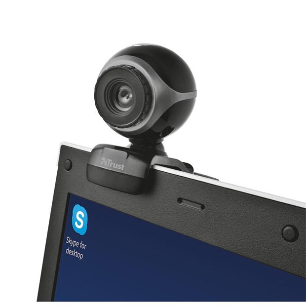 Trust Exis Webcam Black