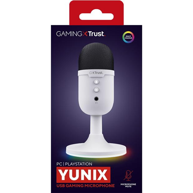 Trust GXT 234 Tunix Microphone - White