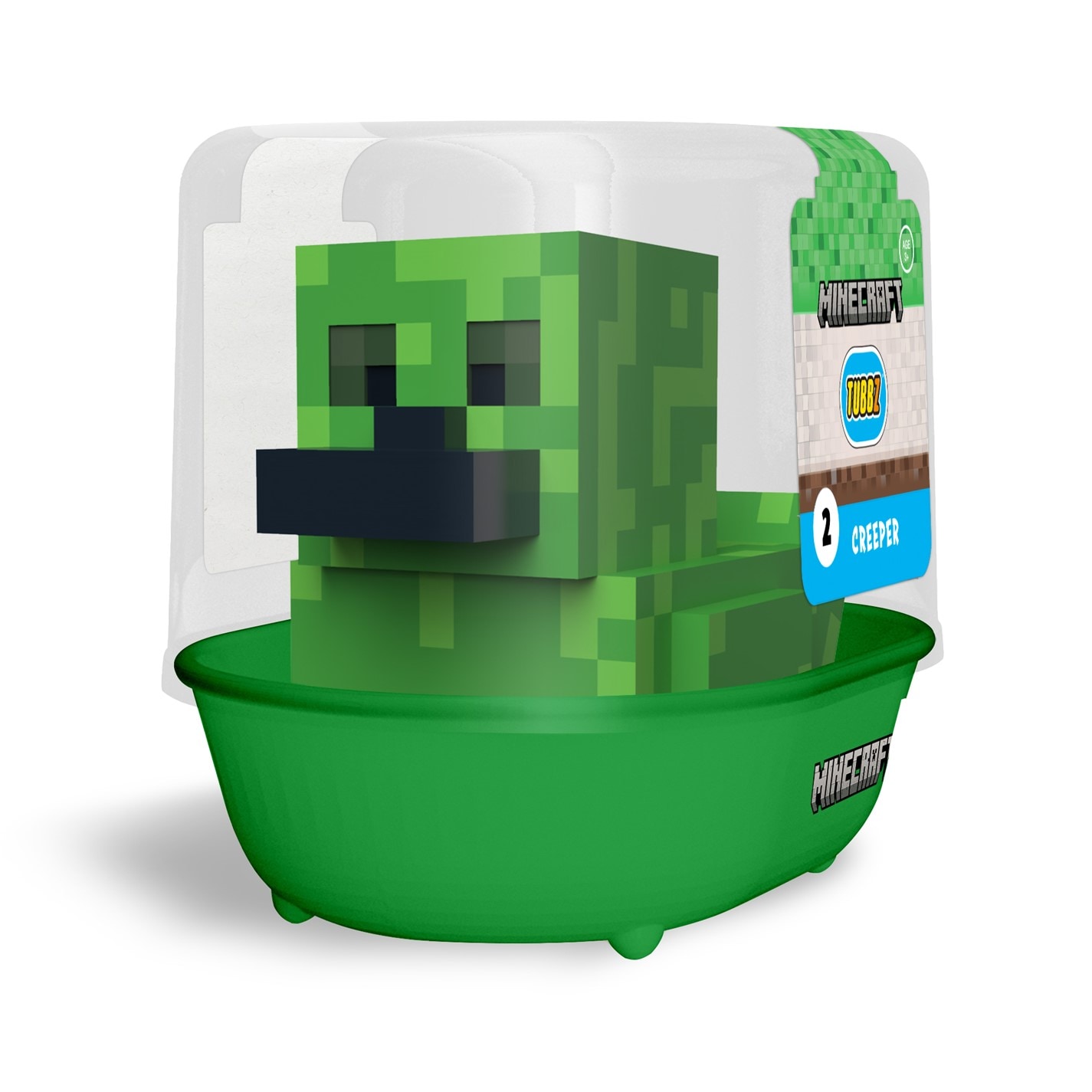 Tubbz Minecraft Creeper Rubber Duck