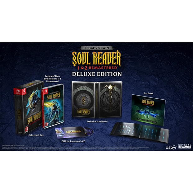 U and I Entertainment Legacy of Kaintm Soul Reaver 1&2 Remastered - Deluxe Edition