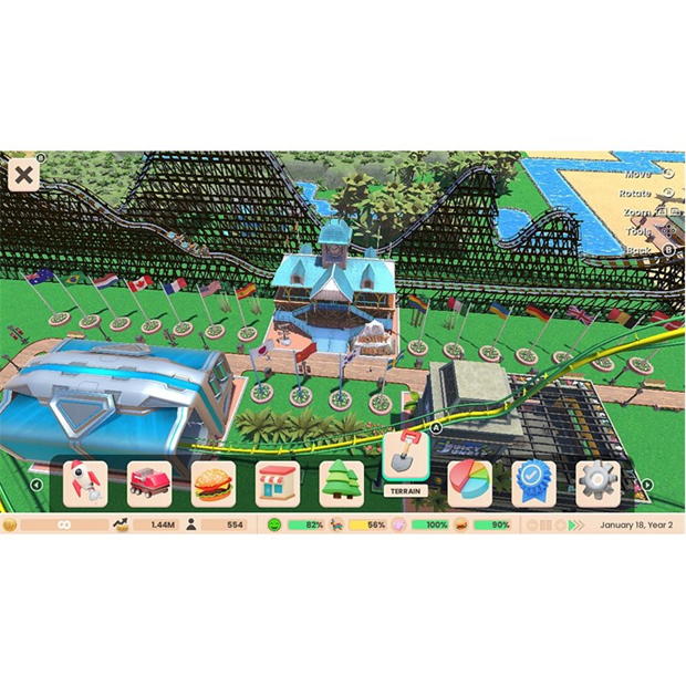 U and I Entertainment RollerCoaster Tycoon Adventures Deluxe