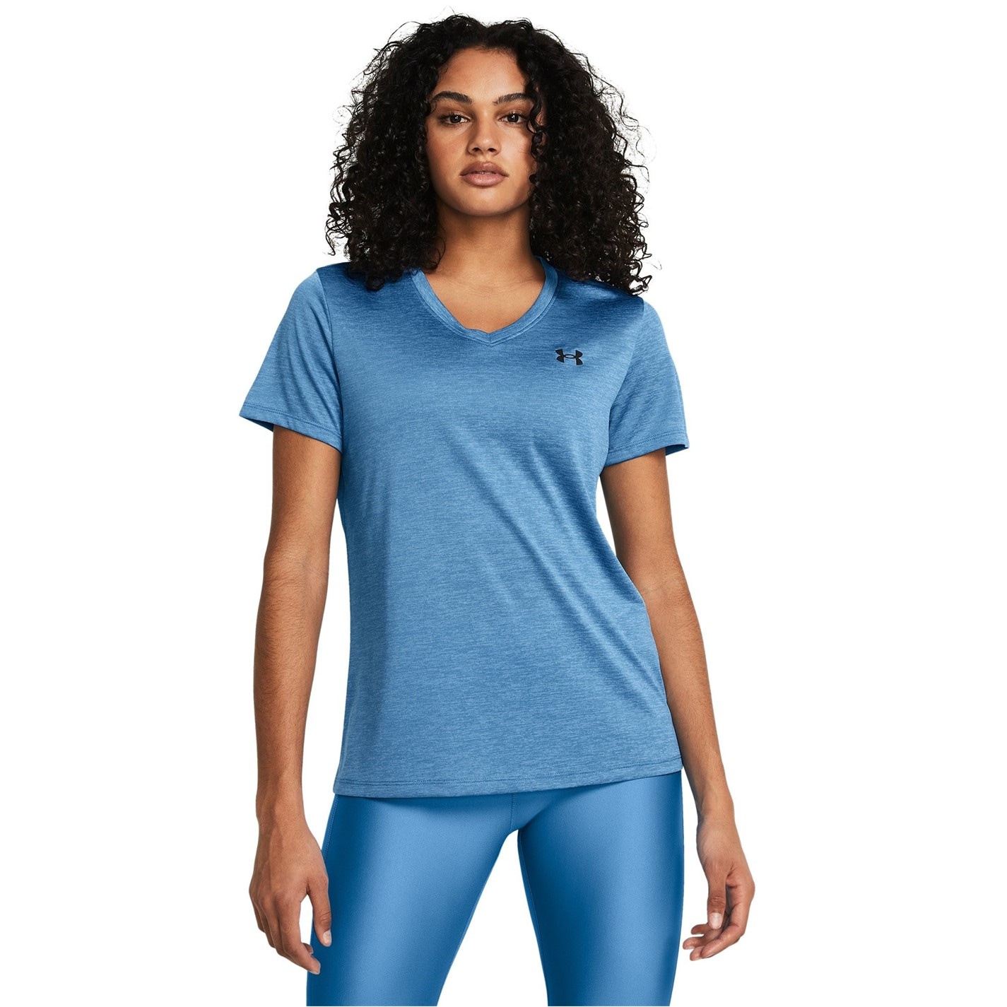 Under Armour Techtm Twist V-Neck Maneca Scurta dama