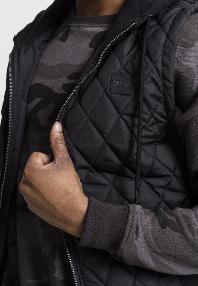 Vesta Diamond Quilted Hooded Urban Classics