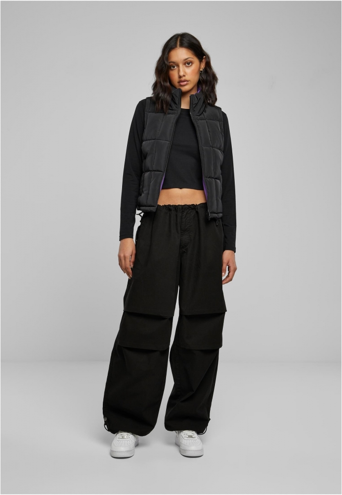 Vesta Reversible Cropped Puffer dama Urban Classics