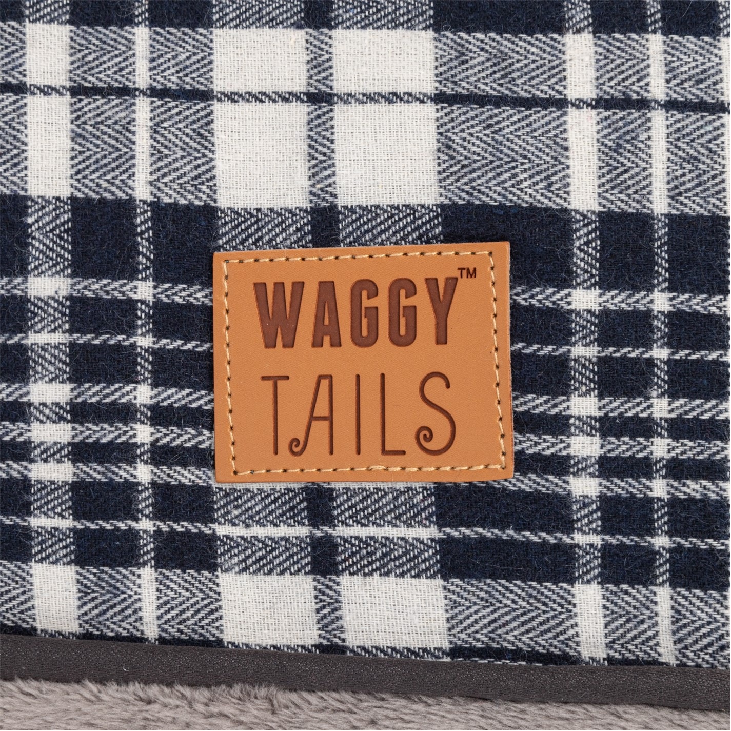 Waggy Tails Waggy Paw Print Pet Bed