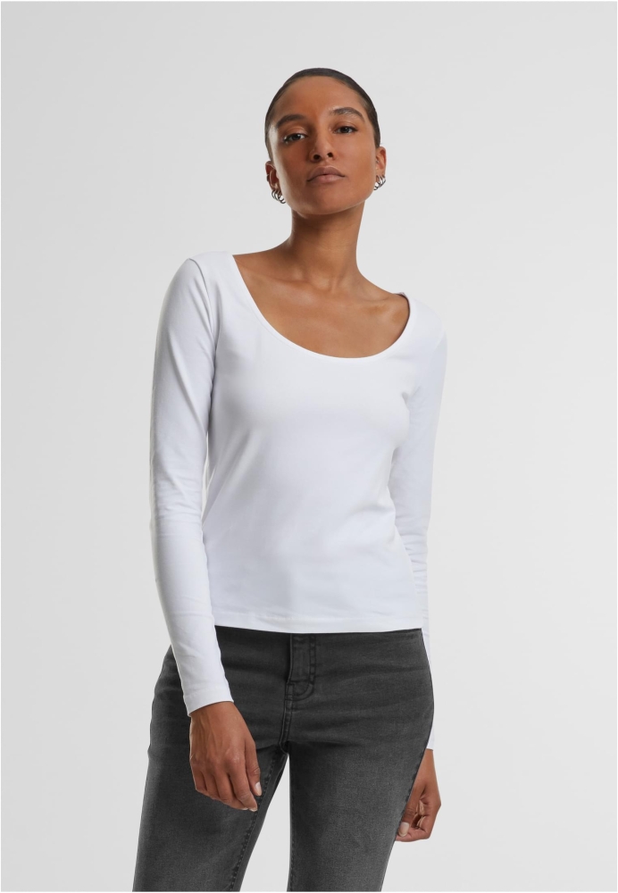 Wide Neck Longsleeve dama Urban Classics