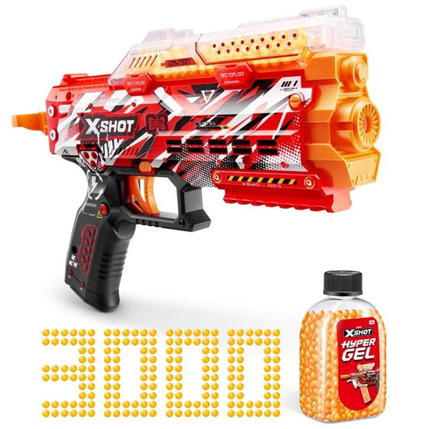 X-Shot Hyper Gel Stinger Blaster (3,000 Hyper Gel Pellets) by ZURU