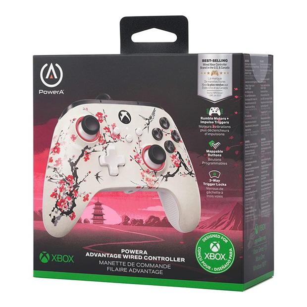 Xbox Advantage Wired Xbox Controller- Warriors Nirvana