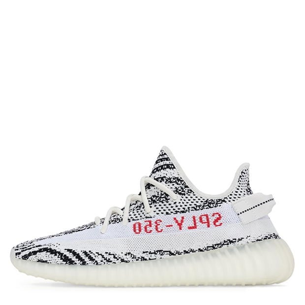 Yeezy BOOST 350 V2 White/Core Black/Red Sneakers