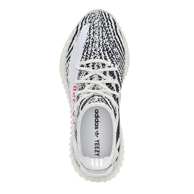 Yeezy BOOST 350 V2 White/Core Black/Red Sneakers