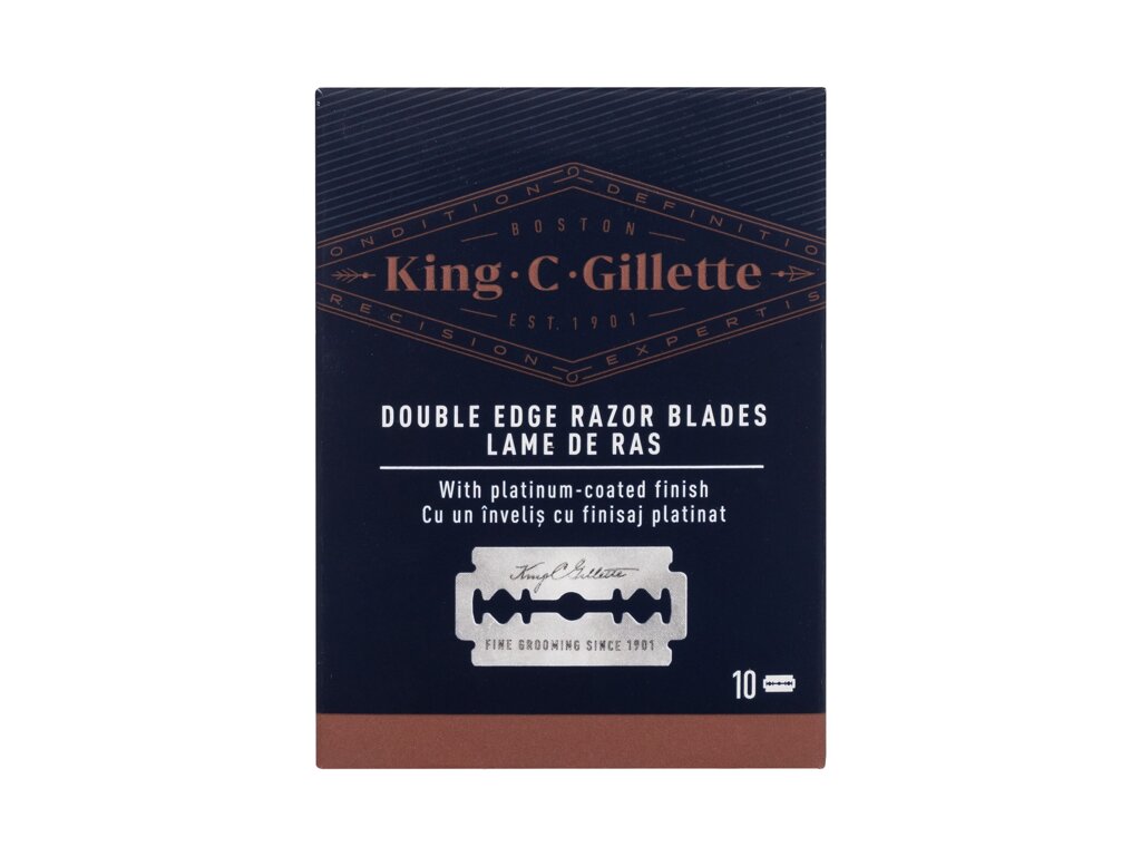 King C. Double Edge Safety Razor Blades - Gillette Apa de parfum