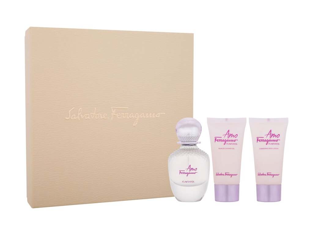 Set Amo Ferragamo Flowerful - Salvatore Apa de toaleta