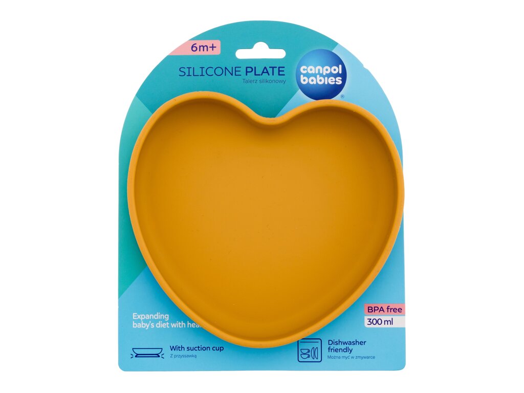 Silicone Suction Plate Yellow - Canpol Babies Apa de parfum