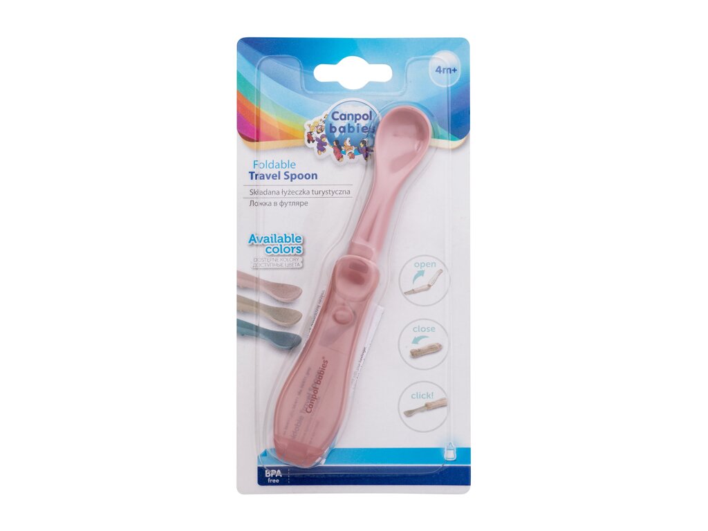 Travel Spoon Foldable Pink - Canpol Babies Apa de parfum